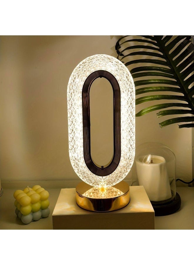 الاباجوره كريستال بيضاوي تاتش تعمل بالشحن usb - Image 1